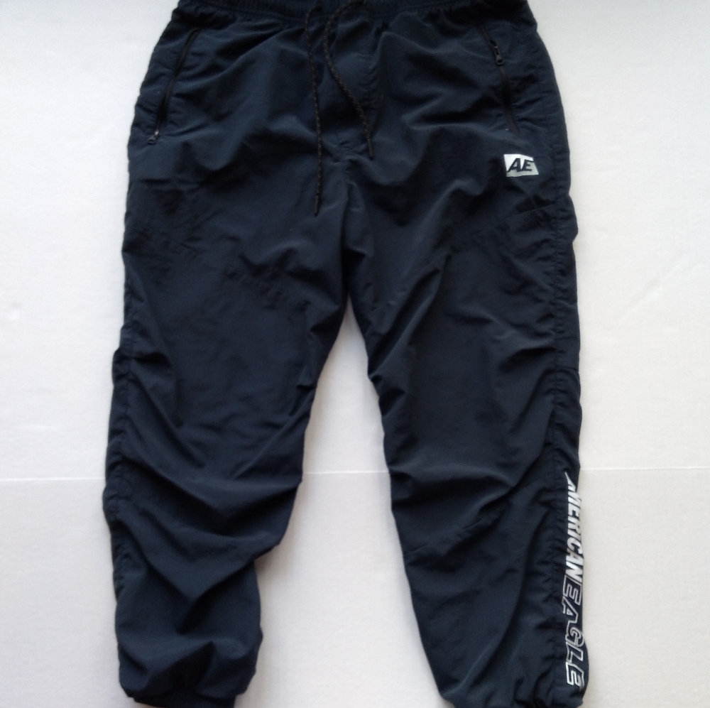 American Eagle lined windbreaker jogger pants
